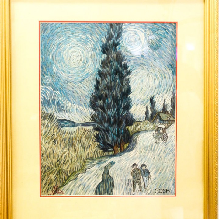Tranh thêu tay Vangogh (Hết hàng)